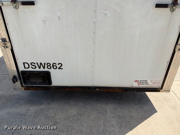 image for item FB8356 2017 Arising Industries 716VTRW enclosed cargo trailer