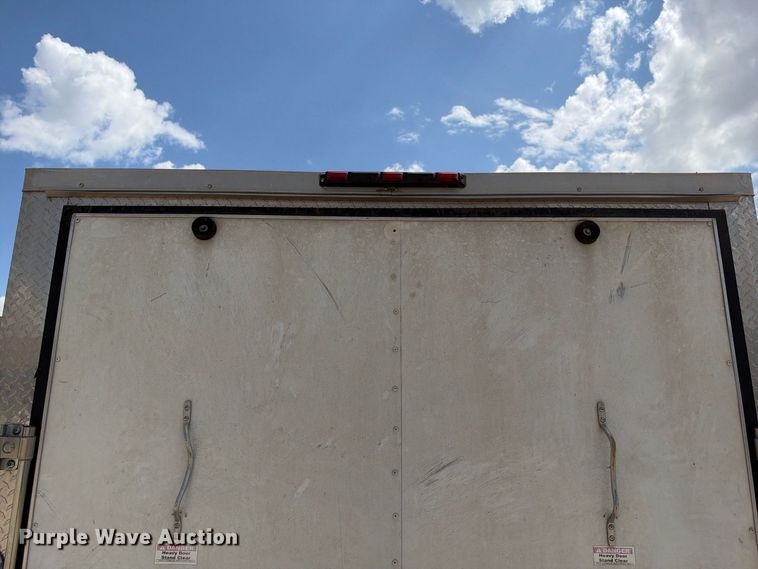 image for item FB8356 2017 Arising Industries 716VTRW enclosed cargo trailer