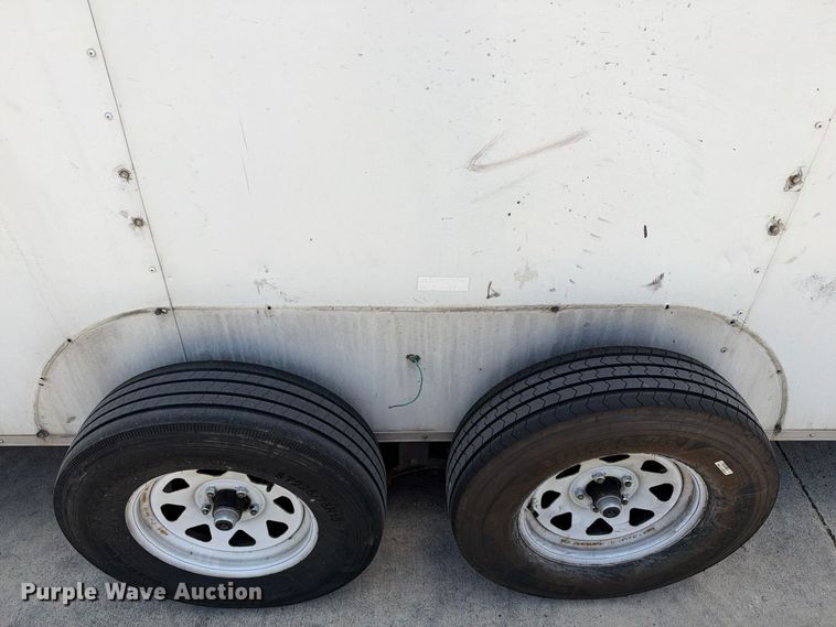 image for item FB8356 2017 Arising Industries 716VTRW enclosed cargo trailer