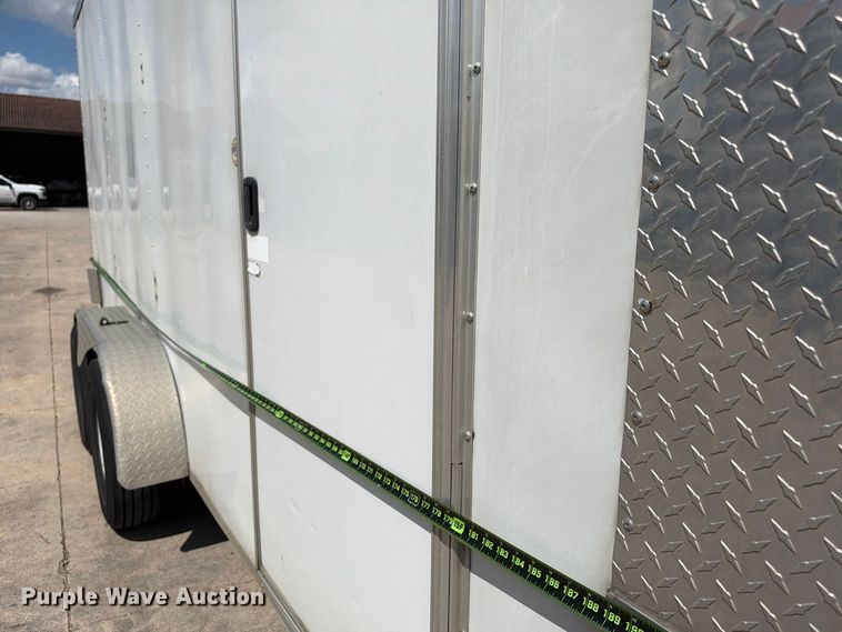 image for item FB8356 2017 Arising Industries 716VTRW enclosed cargo trailer