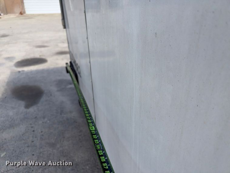 image for item FB8356 2017 Arising Industries 716VTRW enclosed cargo trailer