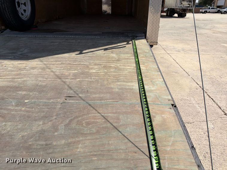 image for item FB8356 2017 Arising Industries 716VTRW enclosed cargo trailer