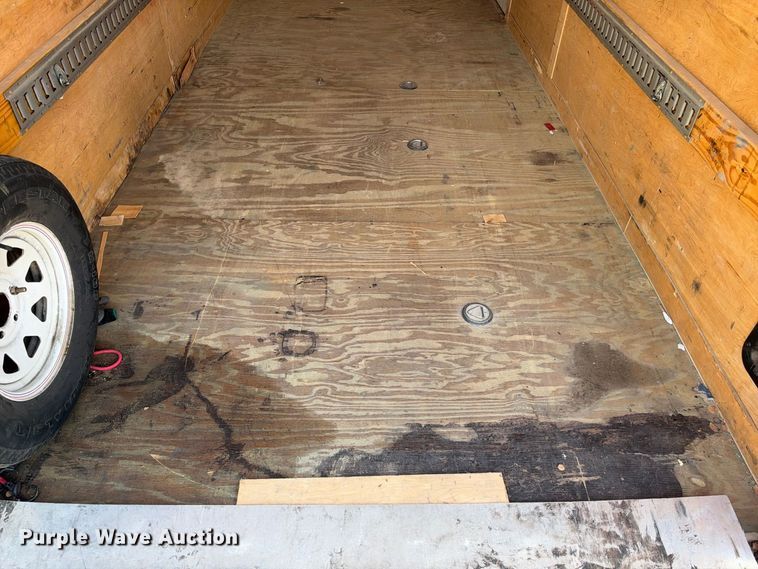 image for item FB8356 2017 Arising Industries 716VTRW enclosed cargo trailer