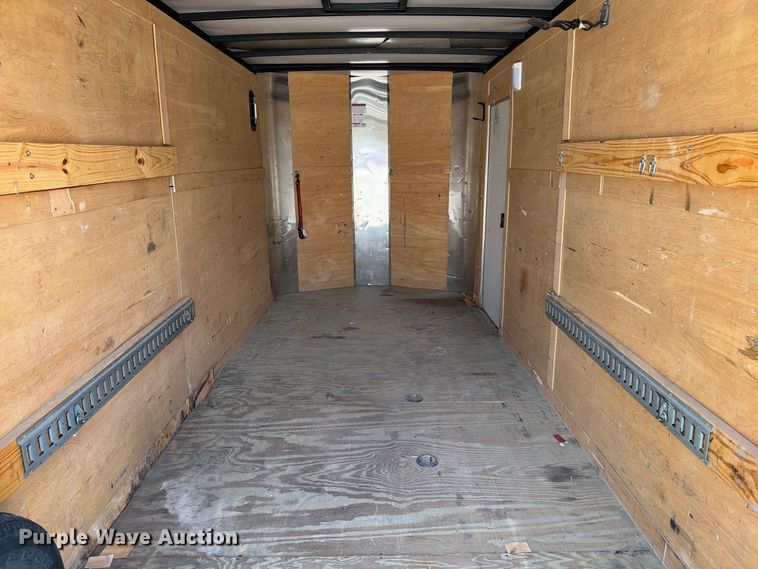 image for item FB8356 2017 Arising Industries 716VTRW enclosed cargo trailer