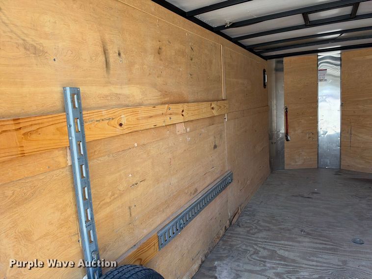 image for item FB8356 2017 Arising Industries 716VTRW enclosed cargo trailer