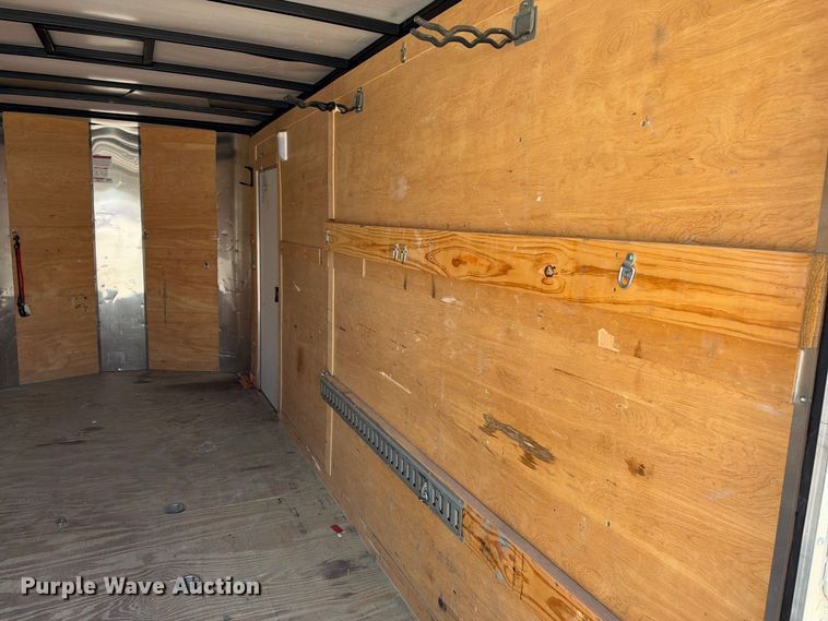 image for item FB8356 2017 Arising Industries 716VTRW enclosed cargo trailer