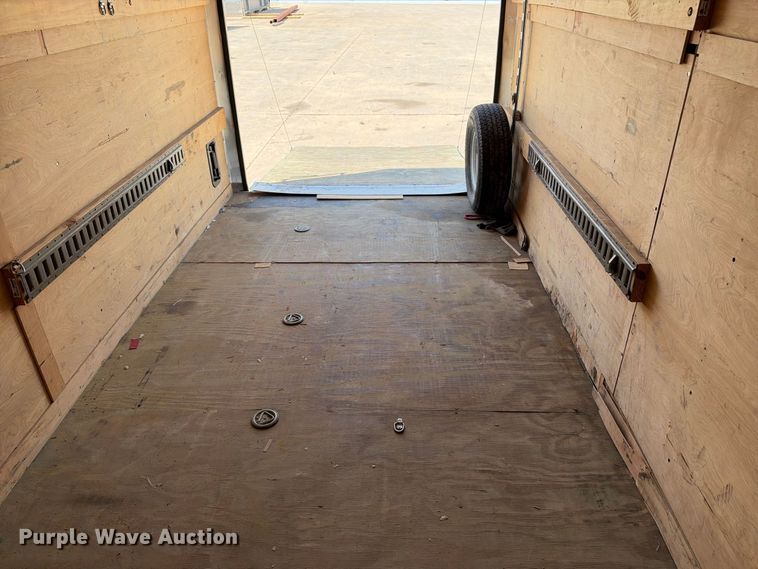 image for item FB8356 2017 Arising Industries 716VTRW enclosed cargo trailer