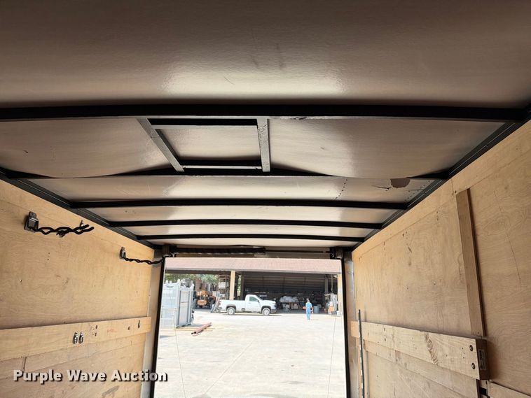 image for item FB8356 2017 Arising Industries 716VTRW enclosed cargo trailer
