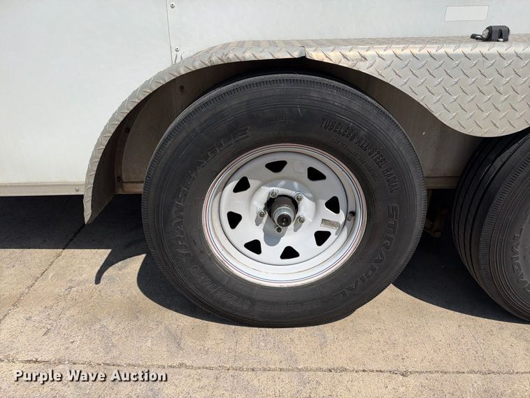 image for item FB8356 2017 Arising Industries 716VTRW enclosed cargo trailer