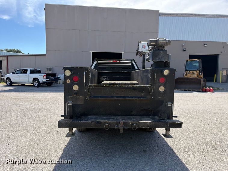 image for item FC3345 2012 Chevrolet Silverado 3500HD Ext. Cab utility bed pickup truck