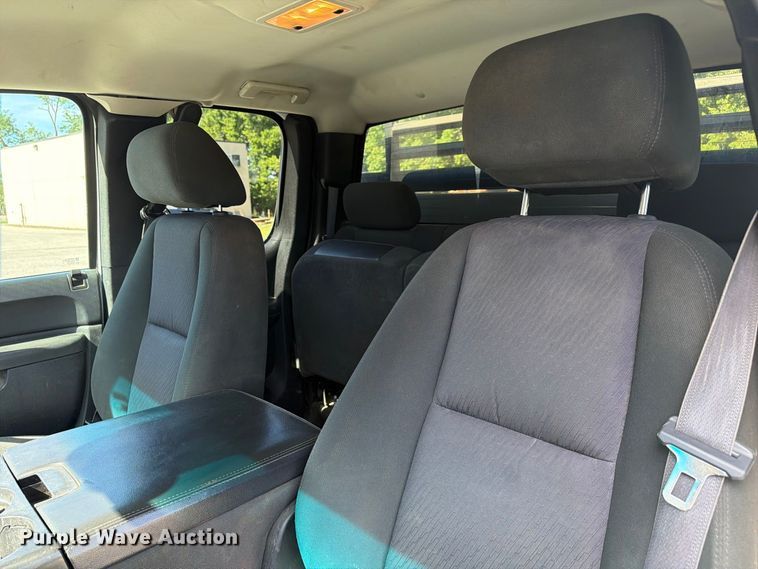 image for item FC3345 2012 Chevrolet Silverado 3500HD Ext. Cab utility bed pickup truck