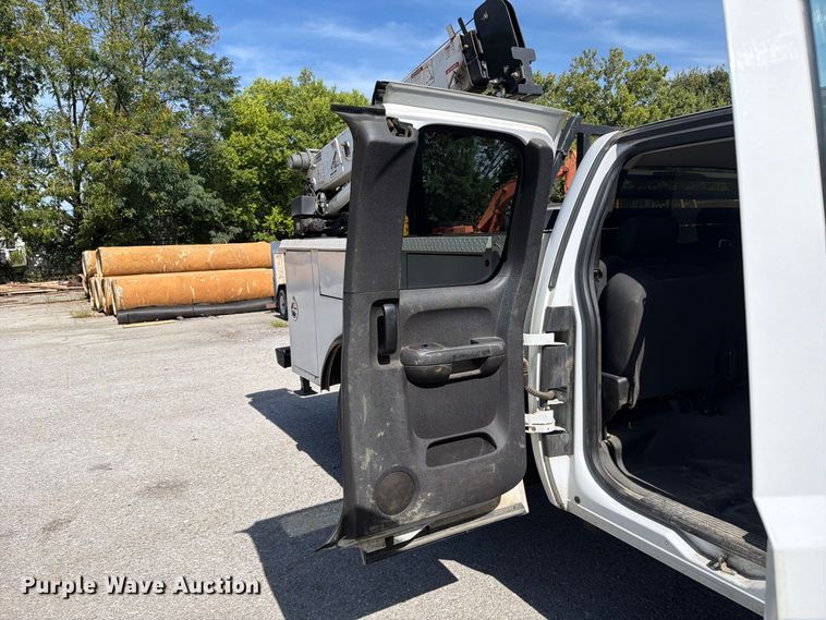 image for item FC3345 2012 Chevrolet Silverado 3500HD Ext. Cab utility bed pickup truck
