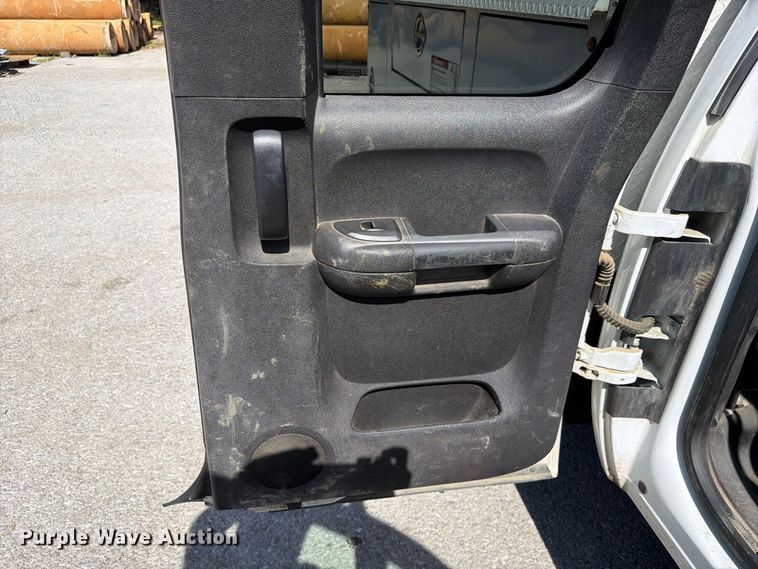 image for item FC3345 2012 Chevrolet Silverado 3500HD Ext. Cab utility bed pickup truck