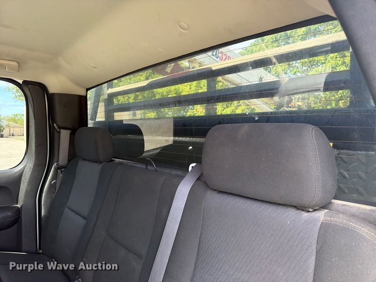 image for item FC3345 2012 Chevrolet Silverado 3500HD Ext. Cab utility bed pickup truck