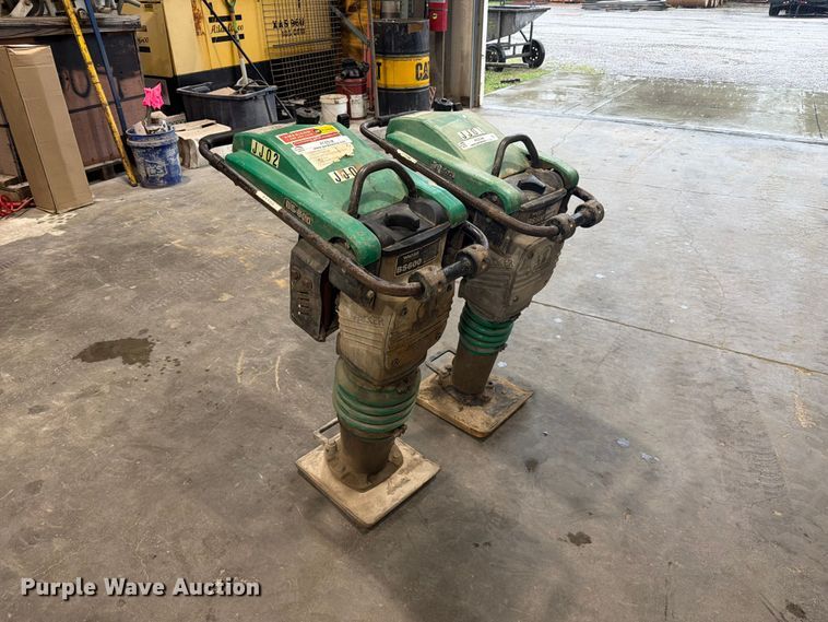 image for item FC3348 (2) Wacker Neuson plate compactors