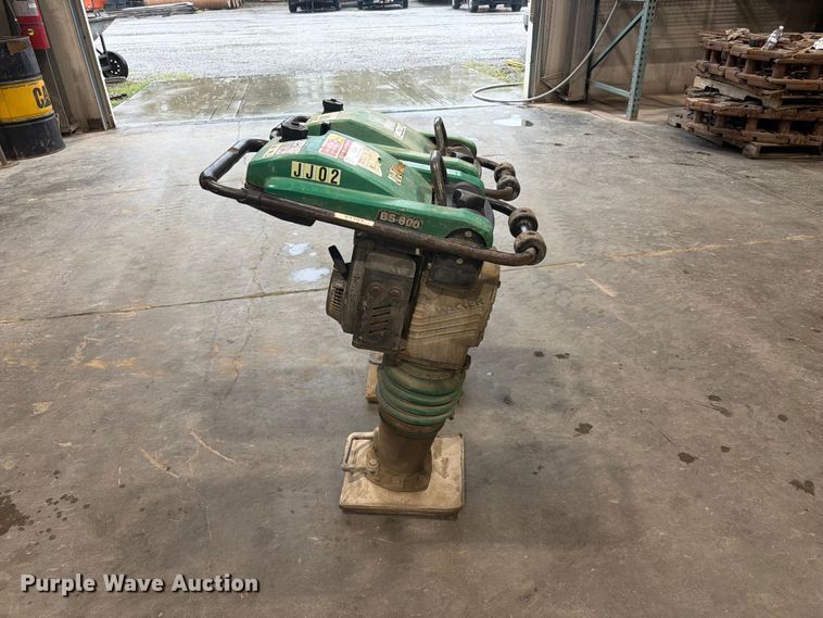 image for item FC3348 (2) Wacker Neuson plate compactors