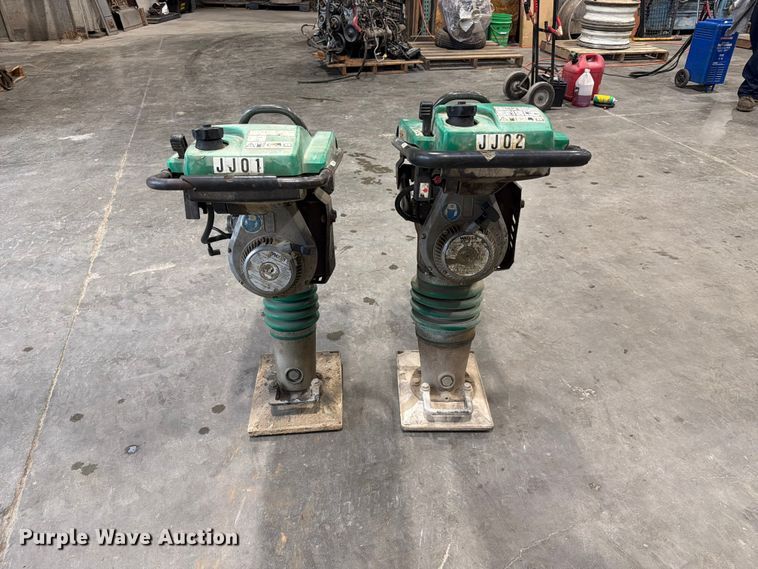 image for item FC3348 (2) Wacker Neuson plate compactors