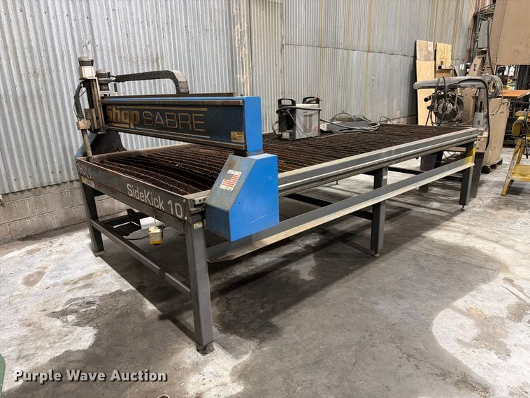 image for item FC3358 Shop Sabre Sidekick 10 plasma cutting table