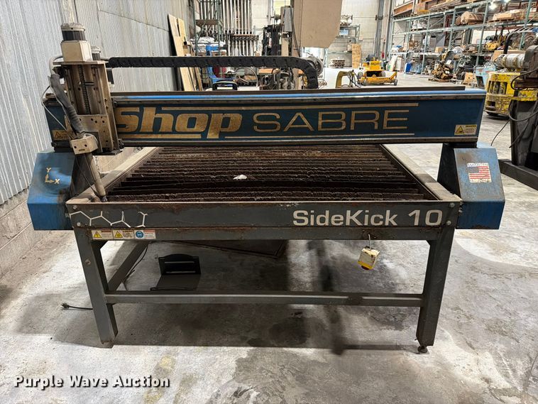 image for item FC3358 Shop Sabre Sidekick 10 plasma cutting table