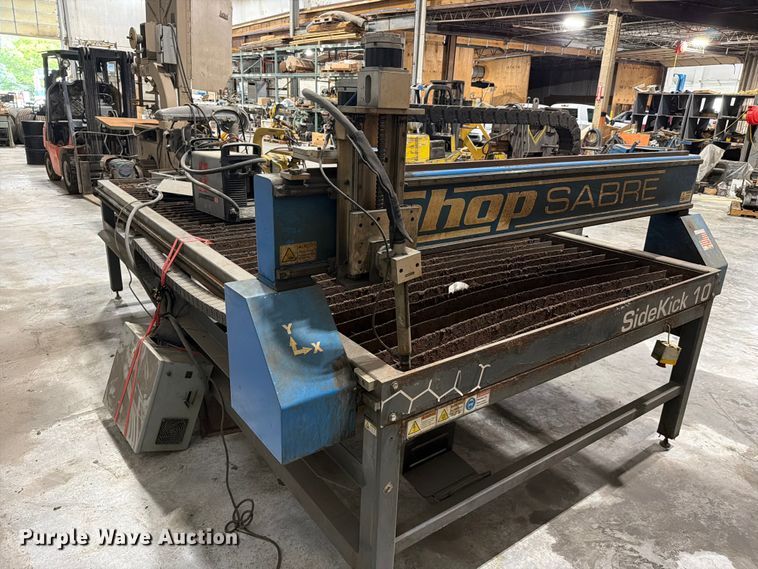 image for item FC3358 Shop Sabre Sidekick 10 plasma cutting table