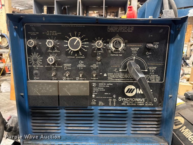 image for item FC3360 (2) Miller welders