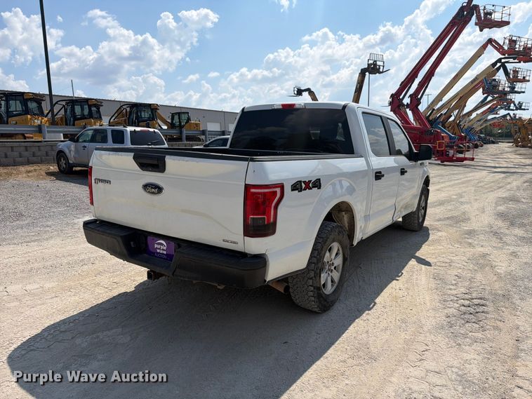 image for item FC3389 2016 Ford F150 Crew Cab pickup truck