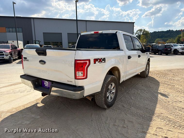 image for item FC3392 2016 Ford F150 Crew Cab pickup truck