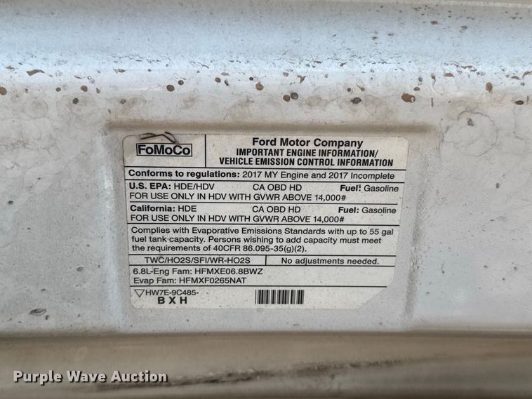 image for item FC4334 2017 Ford E450 shuttle bus
