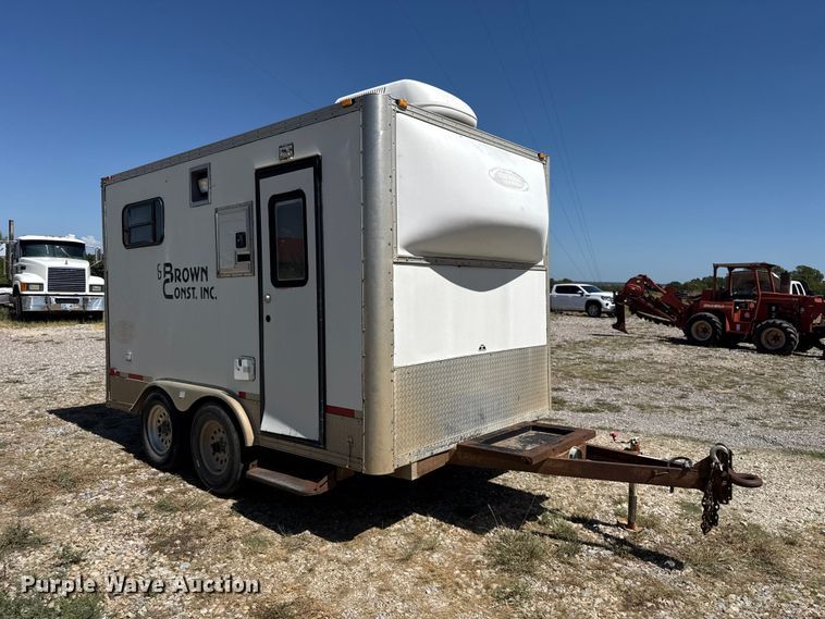 image for item FC4345 2002 Coachcraft Technologies fiber optic splicing trailer