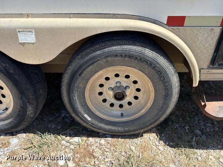 image for item FC4345 2002 Coachcraft Technologies fiber optic splicing trailer