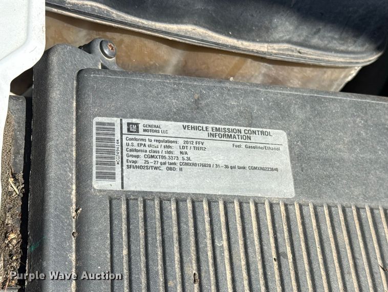 image for item FC4349 2012 Chevrolet Silverado 1500 Crew Cab pickup truck