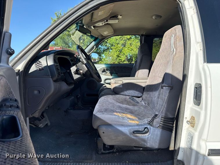 image for item FC4351 2001 Dodge Ram 2500 Ext. Cab utility bed pickup truck