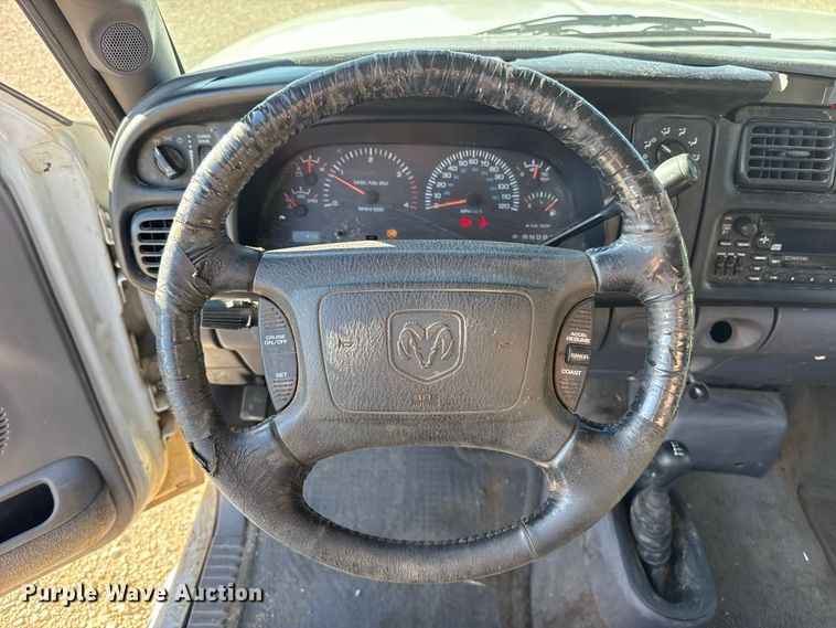 image for item FC4351 2001 Dodge Ram 2500 Ext. Cab utility bed pickup truck