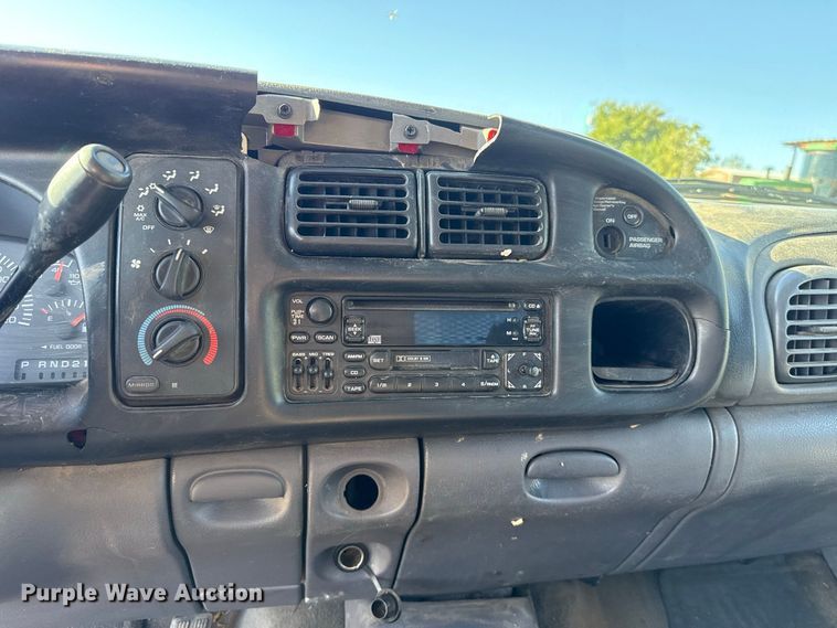 image for item FC4351 2001 Dodge Ram 2500 Ext. Cab utility bed pickup truck