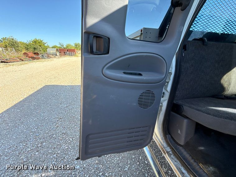 image for item FC4351 2001 Dodge Ram 2500 Ext. Cab utility bed pickup truck