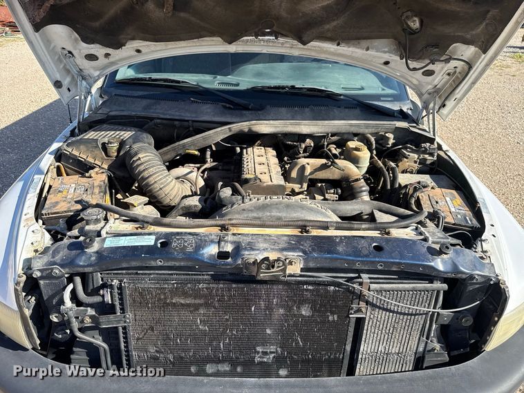 image for item FC4351 2001 Dodge Ram 2500 Ext. Cab utility bed pickup truck