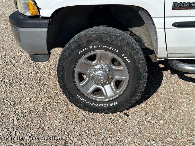 image for item FC4351 2001 Dodge Ram 2500 Ext. Cab utility bed pickup truck