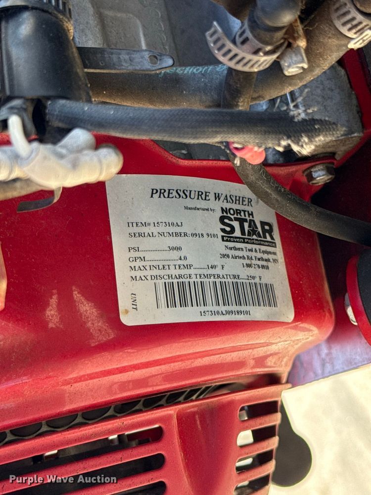 image for item FC4363 North Star hot pressure washer