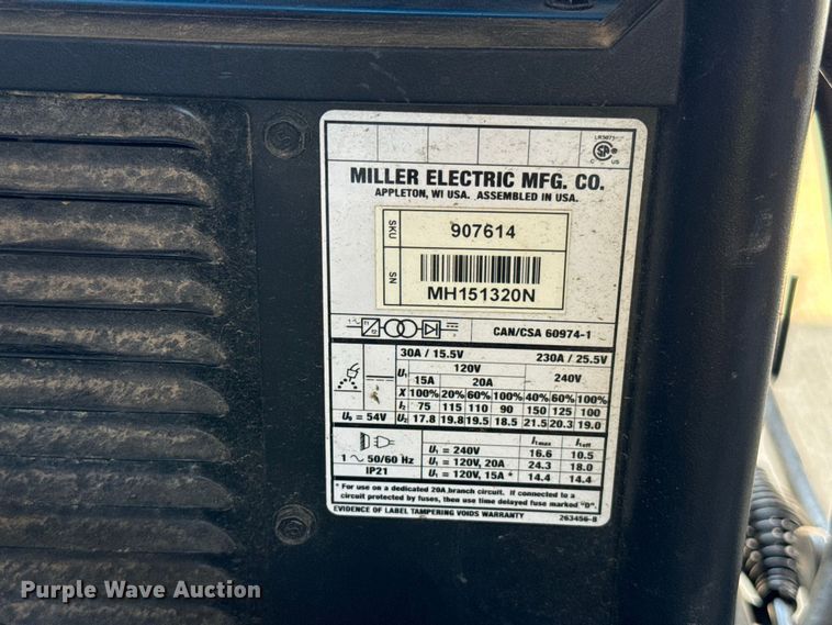 image for item FC4367 Miller Syncrowave 250 DX welder