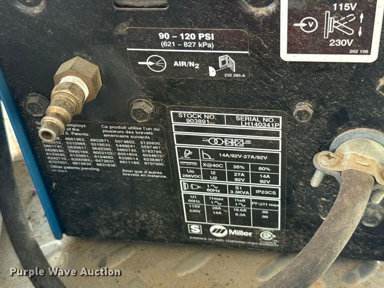 image for item FC4367 Miller Syncrowave 250 DX welder