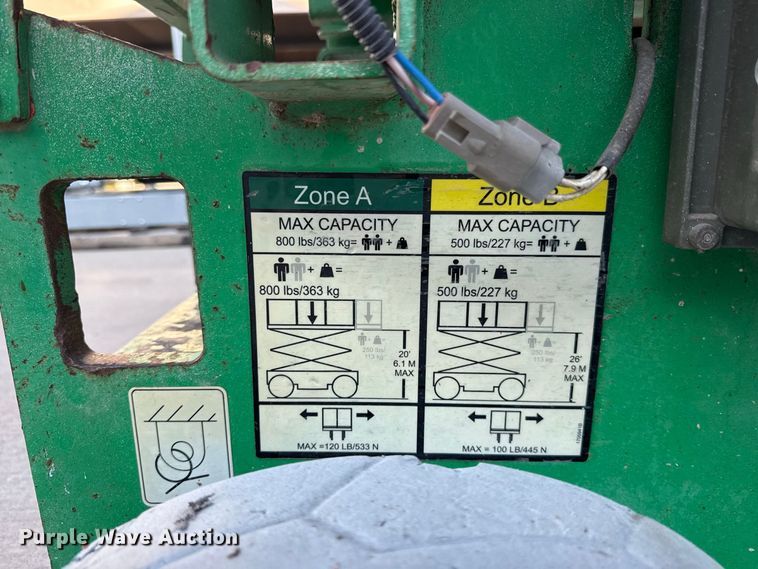 image for item FC4369 2011 JLG 2630ES scissor lift