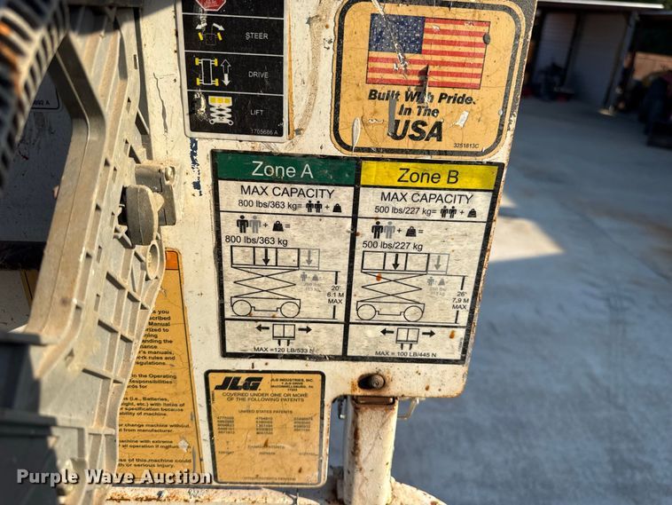 image for item FC4369 2011 JLG 2630ES scissor lift