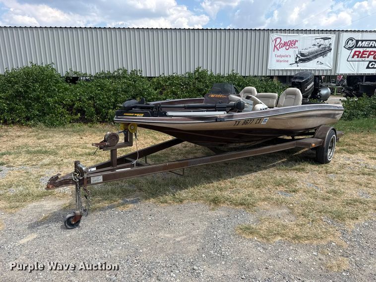 image for item FC4373 1985 Tide Craft Wildfire boat