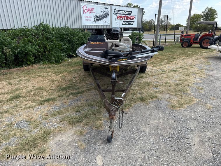 image for item FC4373 1985 Tide Craft Wildfire boat