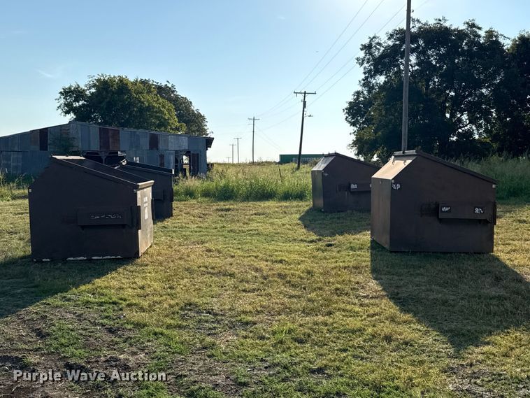 image for item FC4399 (4) Wastequip dumpsters