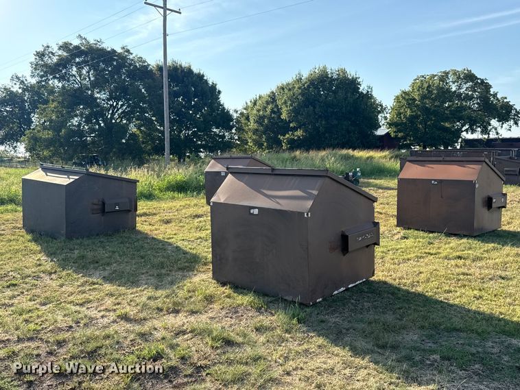 image for item FC4399 (4) Wastequip dumpsters