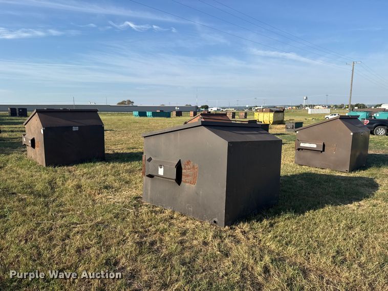 image for item FC4399 (4) Wastequip dumpsters