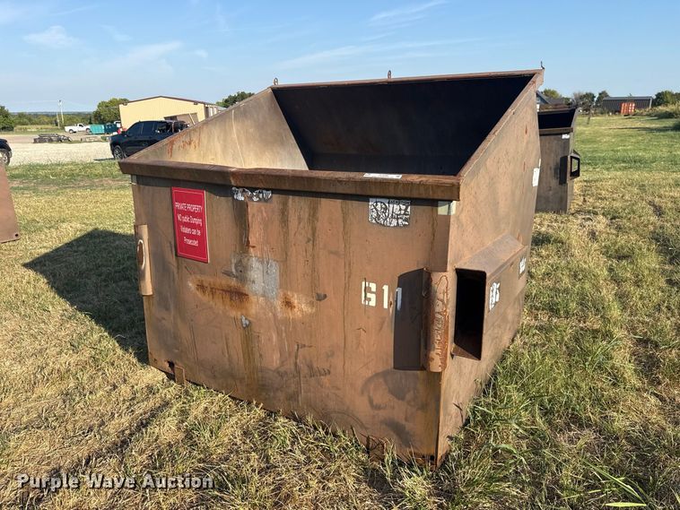 image for item FC4399 (4) Wastequip dumpsters