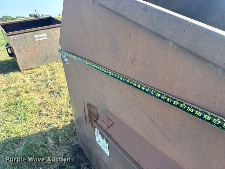 image for item FC4399 (4) Wastequip dumpsters