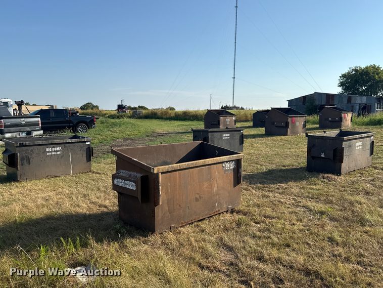 image for item FC4400 (4) Wastequip dumpsters